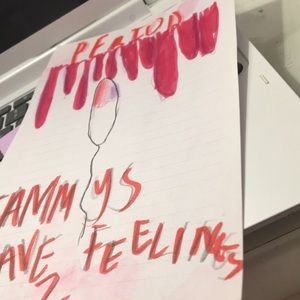 this one of a kind art piece features Tammy.